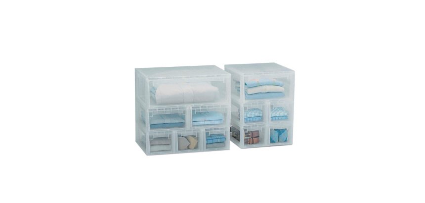 Cassetto armadio Terry Store-Age plastica 29,6 x 39 x 16 cm trasparente