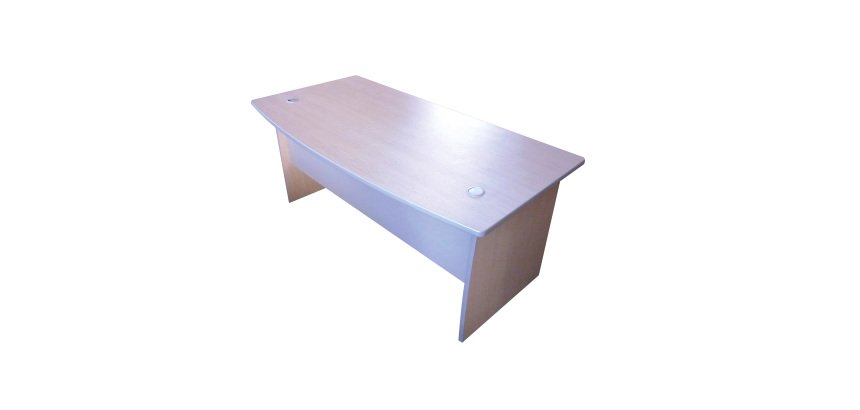 Scrivania contemporanea acero 1.800 x 840 x 720 mm