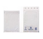 Mail Lite Tuff Padded Envelopes D/1 180 (W) x 260 (H) mm Peel and Seal White Pack of 100