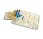 Buste di sicurezza in polietilene 375 x 450 +30 mm