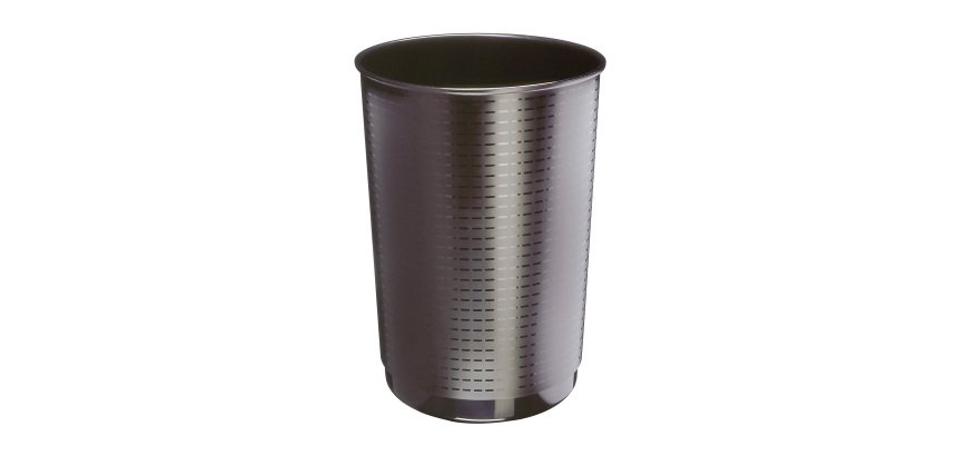 Cestino plastica CEP 40 lt 49,5 cm nero