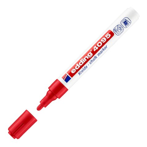 Marcatori a gesso Edding 4095 punta tonda 2-3 mm