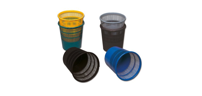 Cestino gettacarte Presbitero Nero 31,5 cm