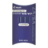 Cartucce ricaricabili Pilot V5/V7 blu 3 pezzi