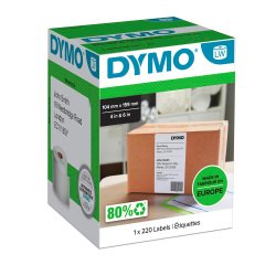 Etichette per spedizioni LW DYMO S0904980 104 x 159 mm bianco 220 etichette