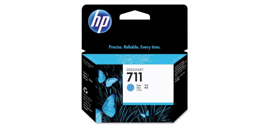 HP 711 Original Ink Cartridge CZ130A Cyan