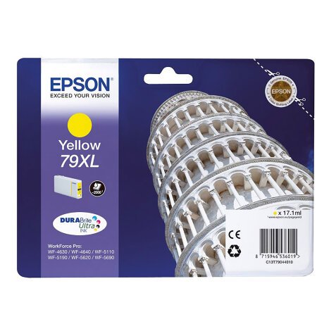 Epson 79XL Original Ink Cartridge C13T79044010 Yellow