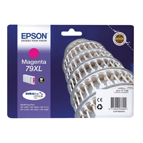 Cartuccia inchiostro Epson originale 79XL magenta c13t79034010