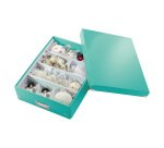 Scatola Organizer Leitz Click & Store Acquamarina A4 medium 28 x 37 x 10 cm