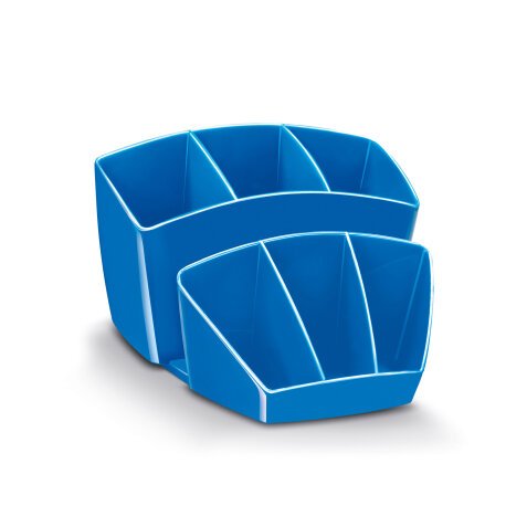 Portapenne CEP Gloss Blu plastica 14,3 x 15,8 x 9,3 cm