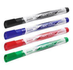 En_pk4 marcatori lavagna assort bic velleda