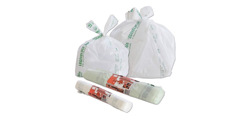 Sacchi per la raccolta differenziata 30 lt Bianco 50 x 60 cm 15 unità