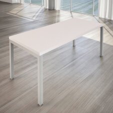 Scrivania Gamba a ponte Bianco 1.200 x 800 x 740 mm