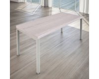 Scrivania Siena con gambe a ponte in metallo p 80 x h 74 cm