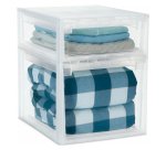 Cassetto armadio Terry Store-Age plastica 39,6 x 52 x 33,9 cm trasparente