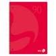 BM Wirebound long side 5mm 90gr A4 Squared 29.7 x 21 cm 60 Sheets
