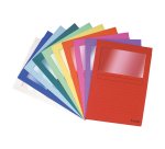 Cartelle con finestra Exacompta 50250E A4 assortiti 25 unità