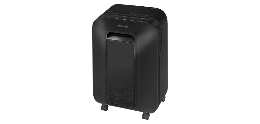 Distruggidocumenti Fellowes LX200 taglio a frammento livello di sicurezza p-4 - 12 fogli - nero