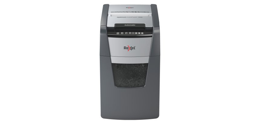 Rexel Optimum AutoFeed+ 150X Automatic Cross Cut Paper Shredder P4