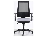 Sedia operativa T400 Rete grigio chiaro