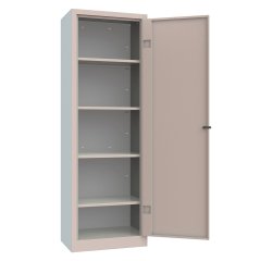 Armadio multiuso monoblocco ARMET 4 ripiani 600 x 400 x 1.800 mm