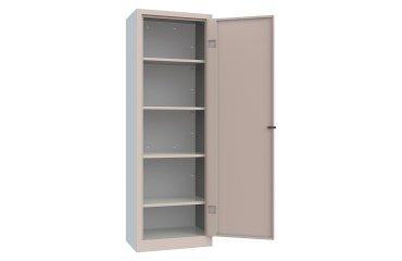 Armadio multiuso monoblocco ARMET 4 ripiani 600 x 400 x 1.800 mm