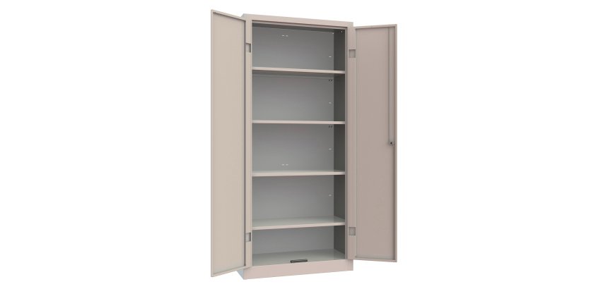 Armadio multiuso monoblocco ARMET 4 ripiani 800 x 400 x 1.800 mm