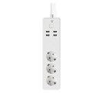 Multipresa Nedis Smartlife Wi-Fi 3 Spine con presa di terra 4 USB - Spina USB