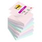 Ricariche Post-it  a Z Super Sticky Soulful 76 x 76 mm 6 confezioni da 90 fogli