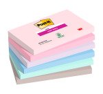 2+1 Confezioni Post-it super sticky Soulful 76 x 127 mm 90 ff 6 unità 1 confezione in omaggio
