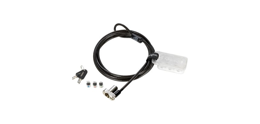 Cavo di Sicurezza universale 3in1 Kensington Keyed Lock con lucchetto