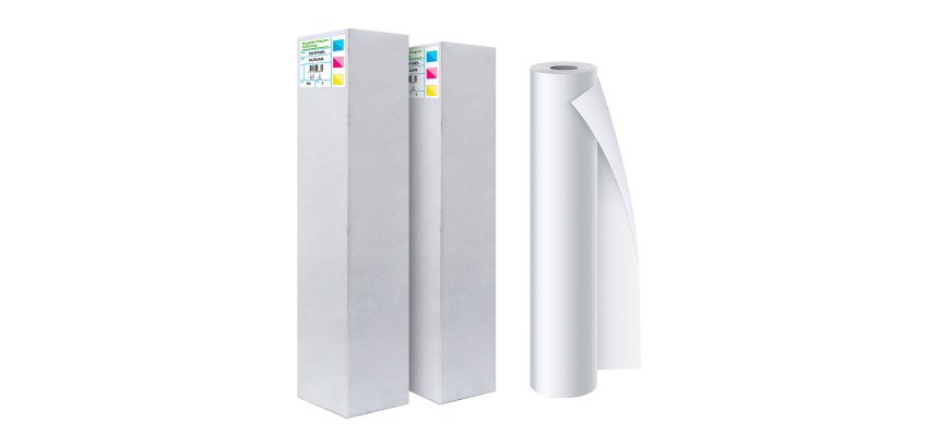 Carta plotter 90 g/m² 24 pollici 61 cm x 45 m bianco standard