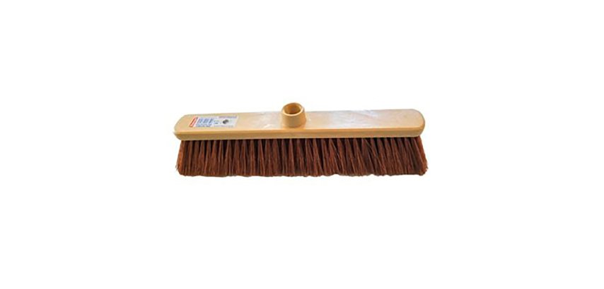 Coconut fiber broom, width 38 cm