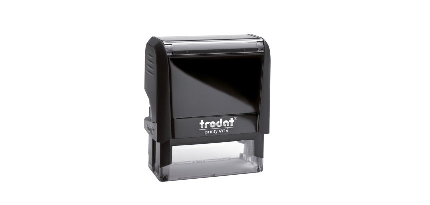 Timbro Trodat Printy 4914 personalizzato 64 x 26 mm max 7 righe nero