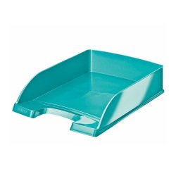 Leitz WOW Letter Tray 5226 A4 Ice Blue 25.5 x 35.7 x 7 cm