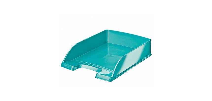 Vaschetta portacorrispondenza Leitz Plus Wow Blu polistirene 25,5 x 35,7 x 7 cm