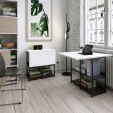 En_smart home office estensibilen bianco dl