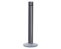 Posacenere a colonna 3 lt nero micaceo Ø11,7 x 105 cm