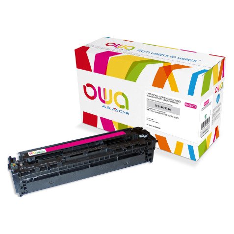 Toner OWA compatibile HP CF213A / canon 731M magenta