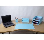 Pot à crayons 4 compartiments Exacompta Aquarel en carton couleur pastel