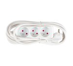 Multiprise 3 prises sans interrupteur - câble 3 m
