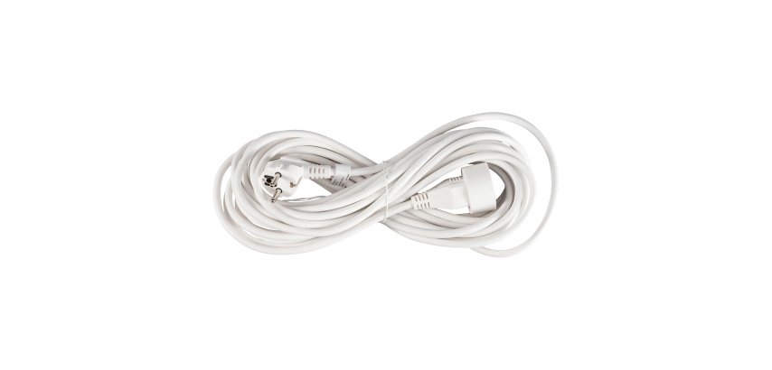 <strong>Elektrische verlengkabel 10 m - Wit</strong>