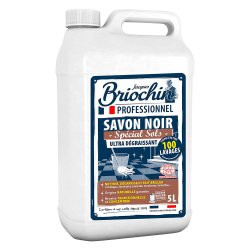 Nettoyant sols au savon noir Briochin professionnel - Bidon de 5 L