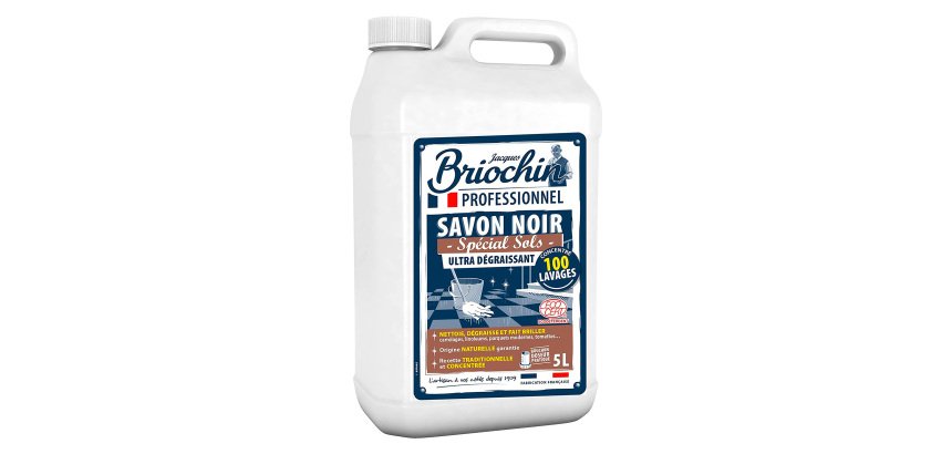 Nettoyant sols au savon noir Briochin professionnel - Bidon de 5 L
