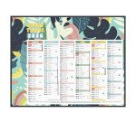 Calendrier semestriel 2026 - 21 x 26,5 cm - 6 mois