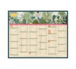 Calendrier semestriel mural 2027 - Exotique - 21 x 26,5 cm