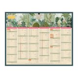 Calendrier semestriel mural 2027 - Exotique - 21 x 26,5 cm