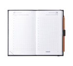 Agenda chantier journalier avec crayon - 15 x 9,5 cm - Année 2026