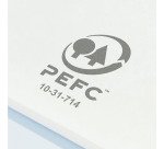 Agenda Exacompta Carte Bleue Visuel W - 15 x 21 cm - Année 2026