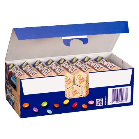 Bonbons Hexatube Smarties - 38 g